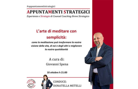 arte di meditare con semplicità